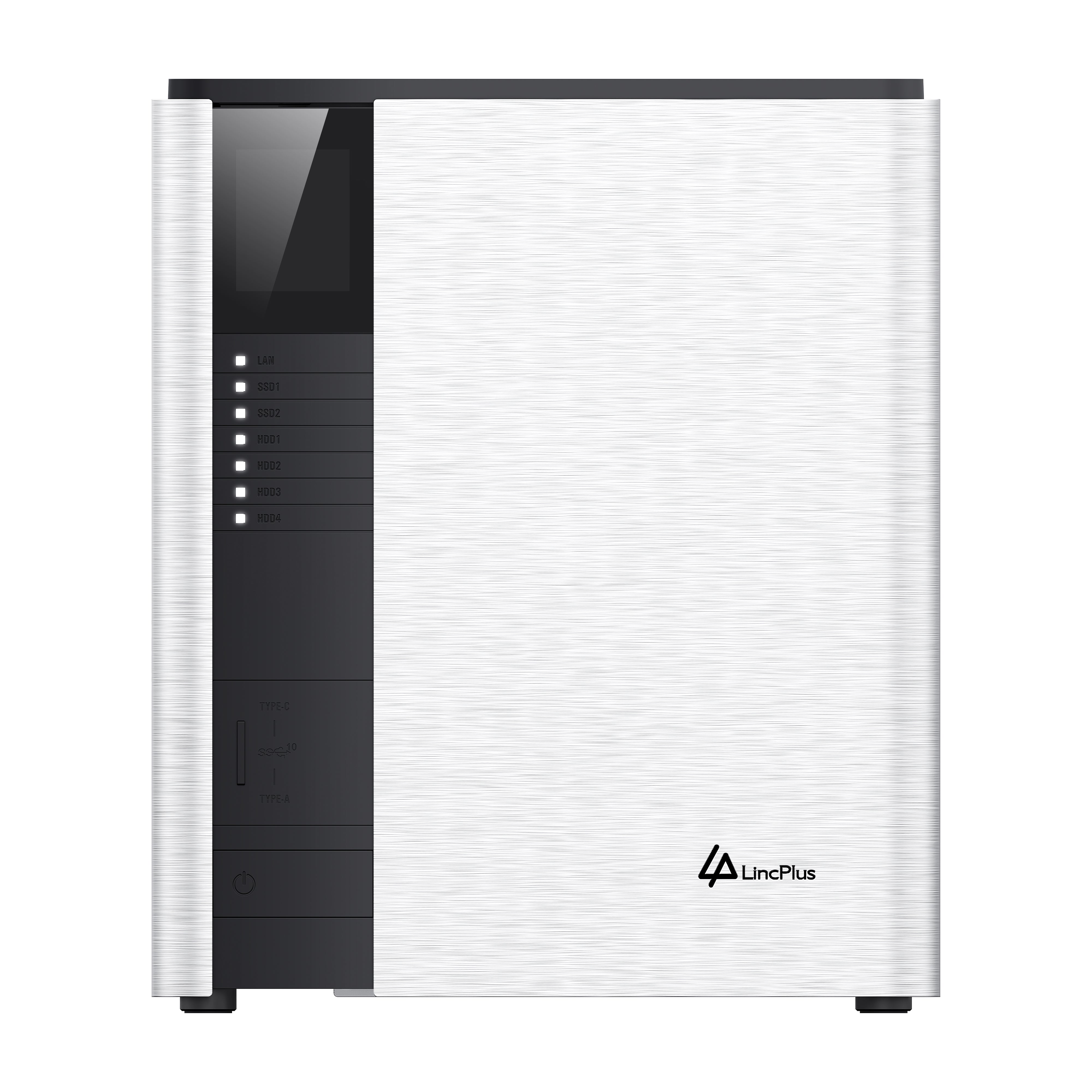 LincPlus LincStation S1 6-Bay NAS | 8 GB RAM + 128 GB ROM | Bis zu 112 TB (festplattenlos)