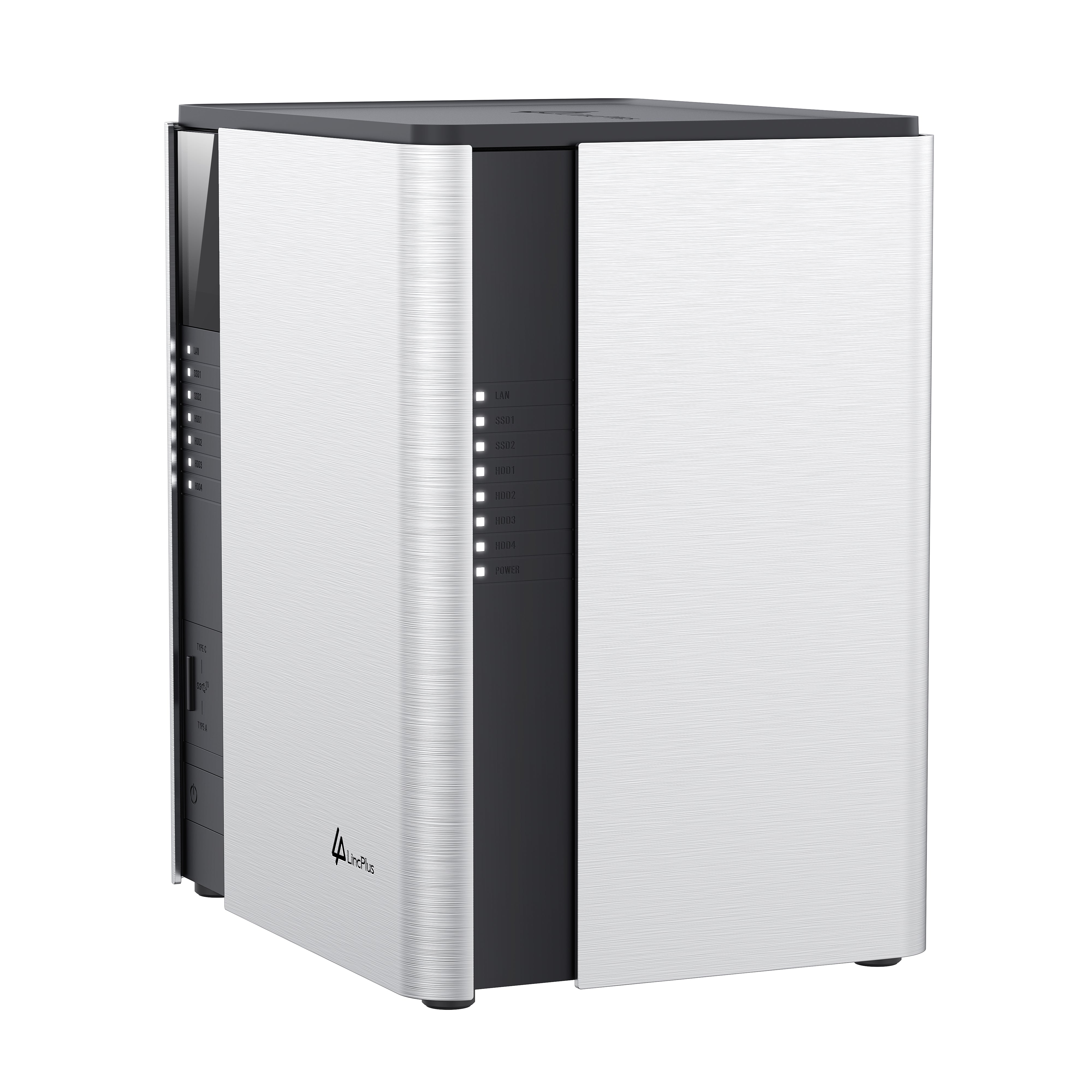 LincPlus LincStation S1 6-Bay NAS | 8 GB RAM + 128 GB ROM | Bis zu 112 TB (festplattenlos)
