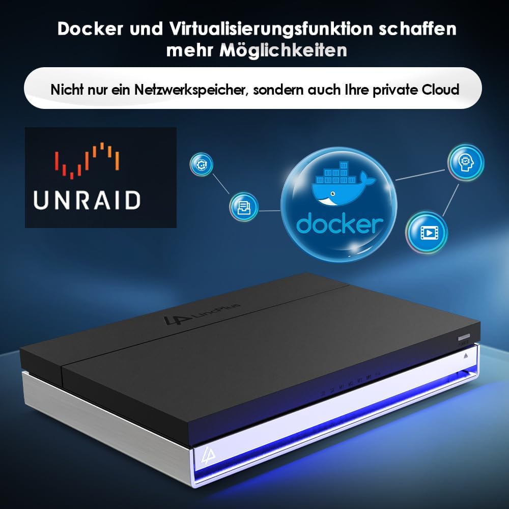 LincPlus LincStation N1 6-Bay SSD NAS | 16GB RAM+128G ROM | Storage 6x8TB SSD (festplattenlos)