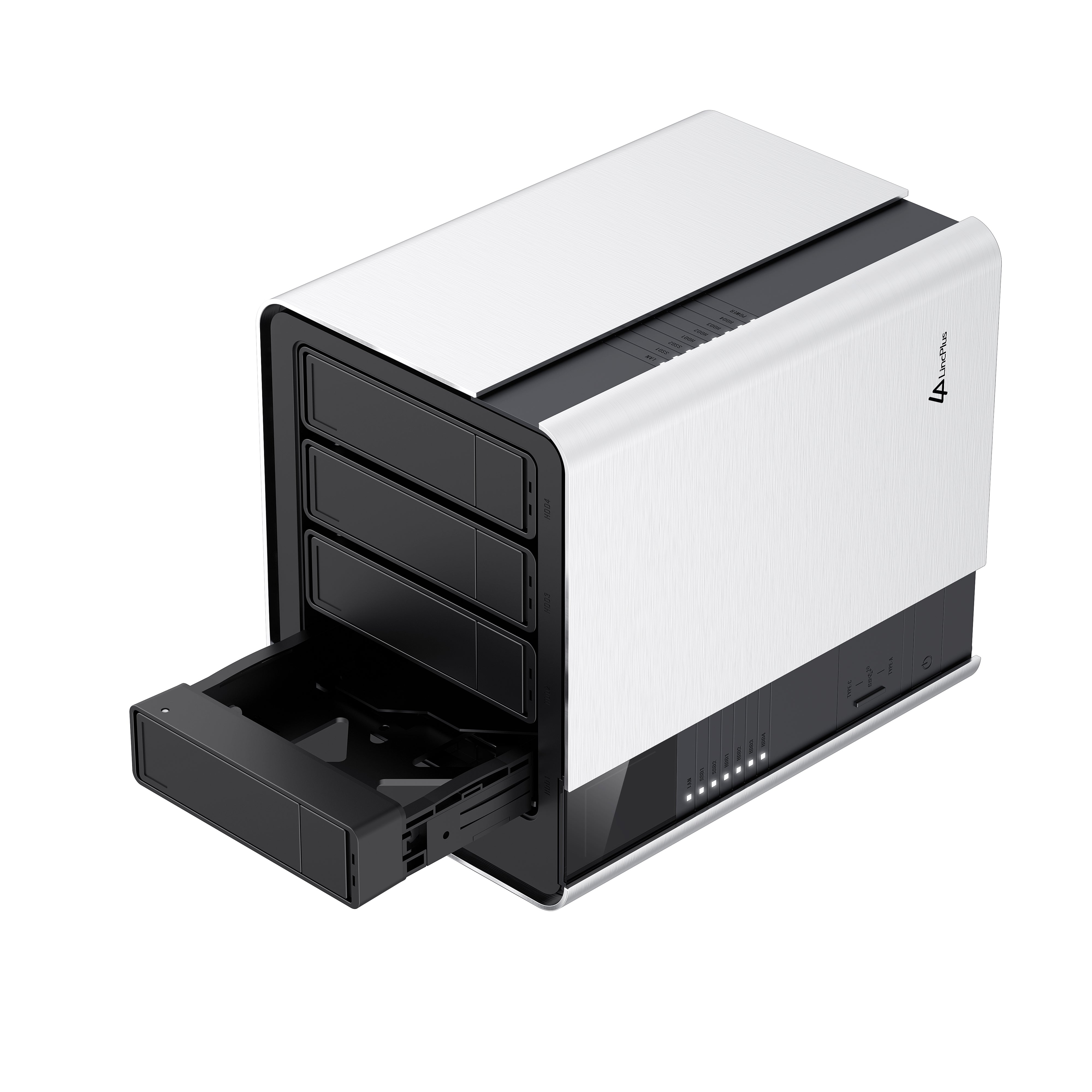 LincPlus LincStation S1 6-Bay NAS | 8 GB RAM + 128 GB ROM | Bis zu 112 TB (festplattenlos)