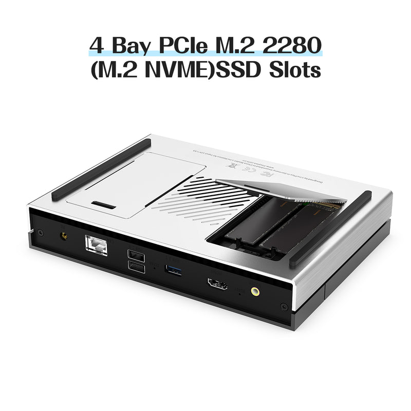 LincPlus LincStation N2 6-Bay SSD NAS | 16GB RAM+128G ROM | Storage 6x8TB SSD (festplattenlos)